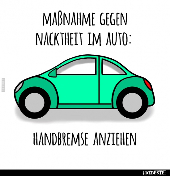 Maßnahme gegen Nacktheit im Auto.. - Lustige Bilder | DEBESTE.de