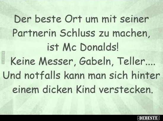 Der Beste, Machen, Mc Donalds