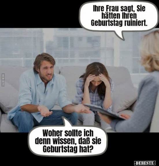 Lustige Bilder zum Thema: Frau, Geburtstag