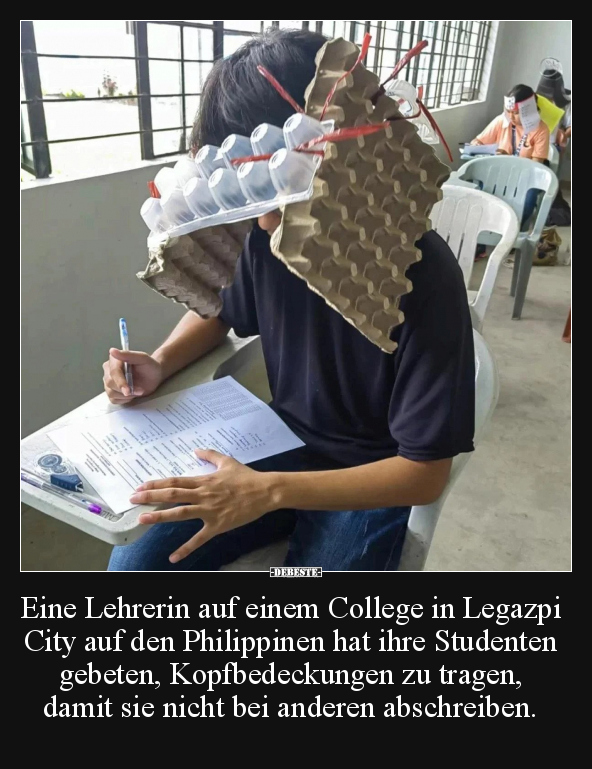 Eine Lehrerin auf einem College in Legazpi City auf den.. - Lustige Bilder | DEBESTE.de