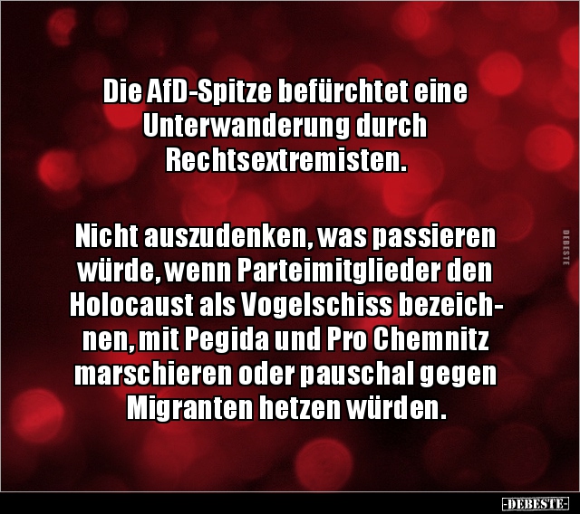 Die AfD-Spitze befürchtet eine Unterwanderung durch.. - Lustige Bilder | DEBESTE.de