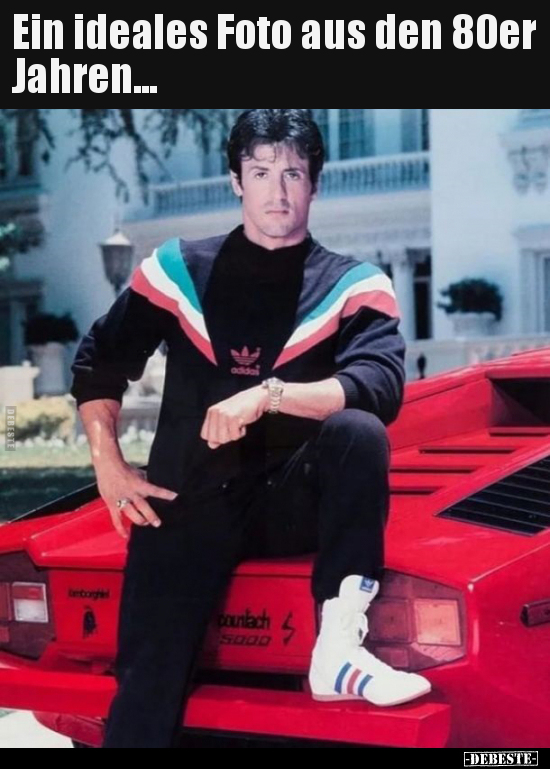 Ein ideales Foto aus den 80er Jahren...