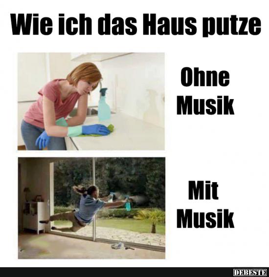 Wie ich das Haus putze... - Lustige Bilder | DEBESTE.de