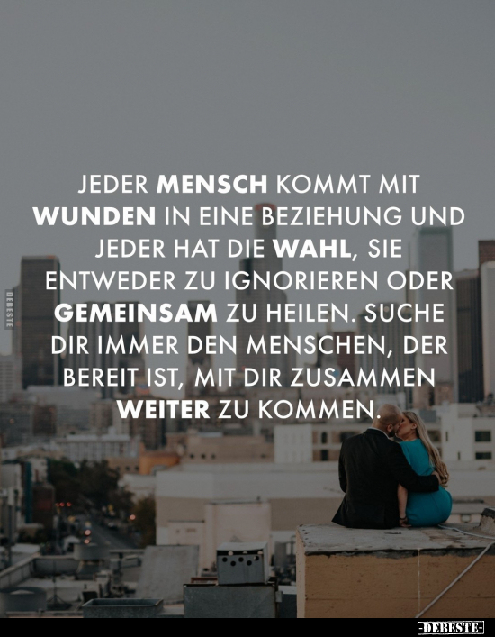 Jeder Mensch kommt mit Wunden.. - Lustige Bilder | DEBESTE.de