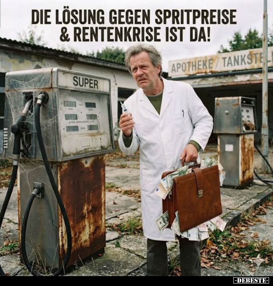 Die Lösung gegen Spritpreise & Rentenkrise ist da!