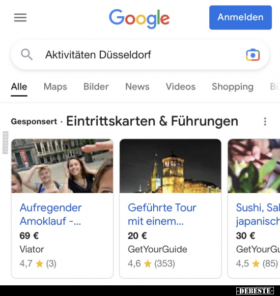 Aktivitäten Düsseldorf