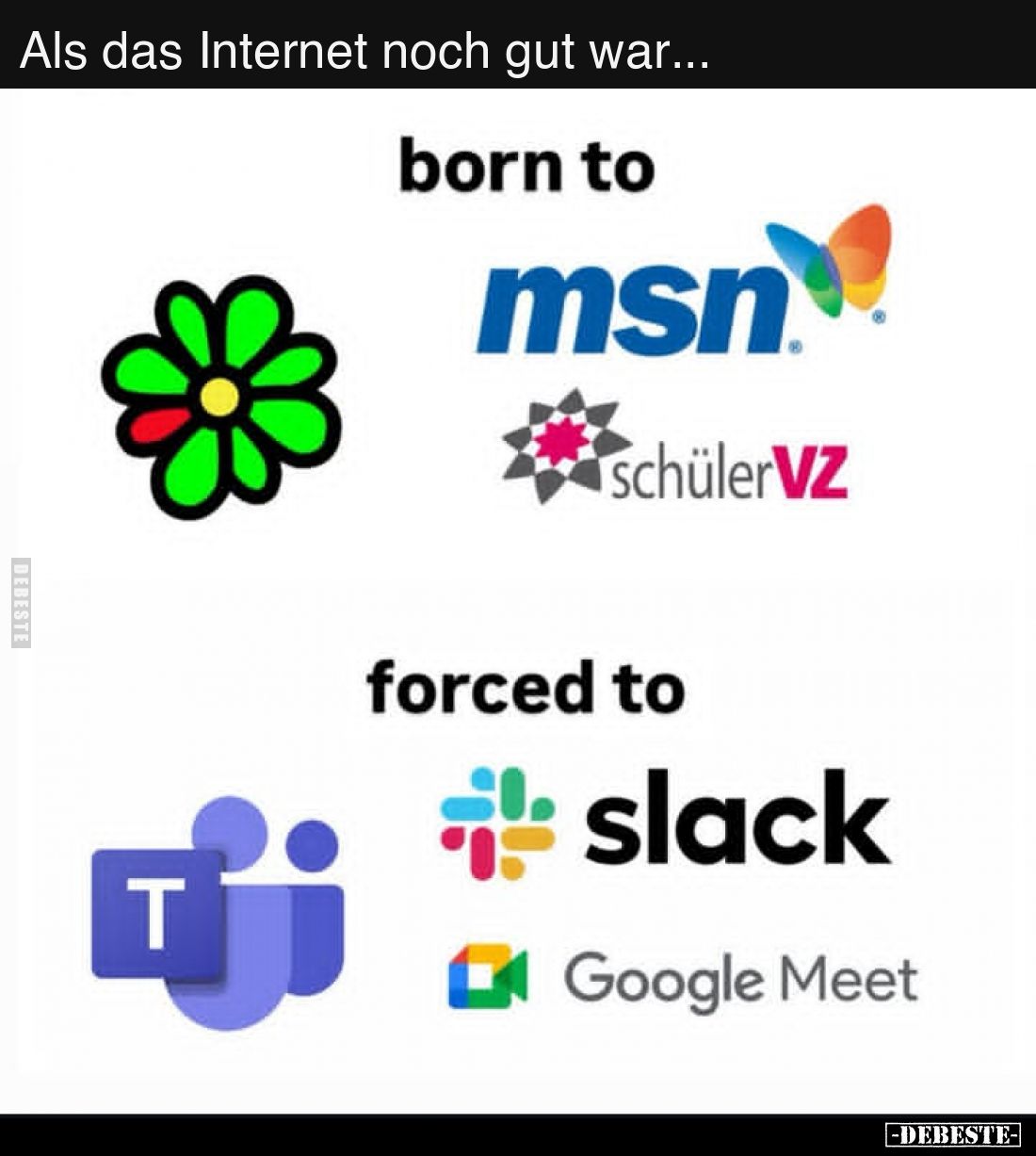 Als das Internet noch gut war...