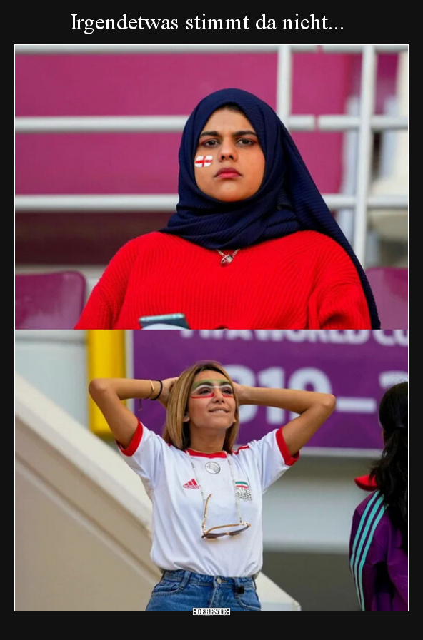 Irgendetwas stimmt da nicht...