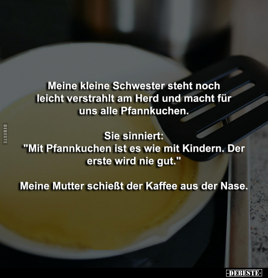 Schwester, Leicht, Pfannkuchen