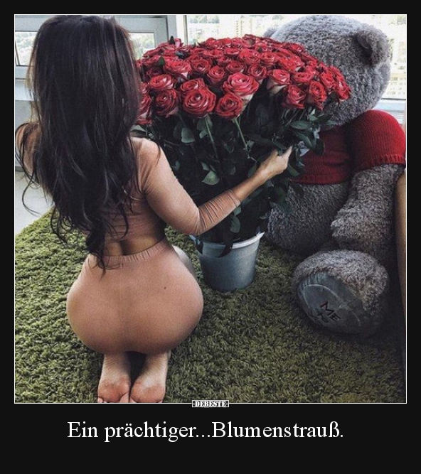 Ein prächtiger...Blumenstrauß... - Lustige Bilder | DEBESTE.de