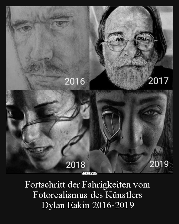 Fortschritt der Fahrigkeiten vom Fotorealismus des..