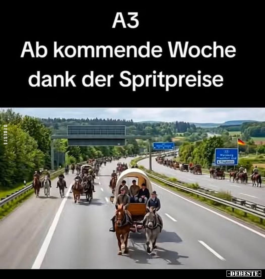 Ab kommende Woche dank der Spritpreise... - Lustige Bilder | DEBESTE.de