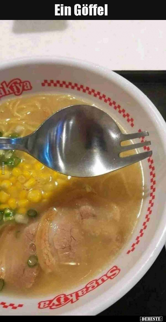 Ein Göffel..