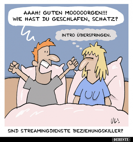 Sind streamingdienste Beziehungskiller?.. - Lustige Bilder | DEBESTE.de