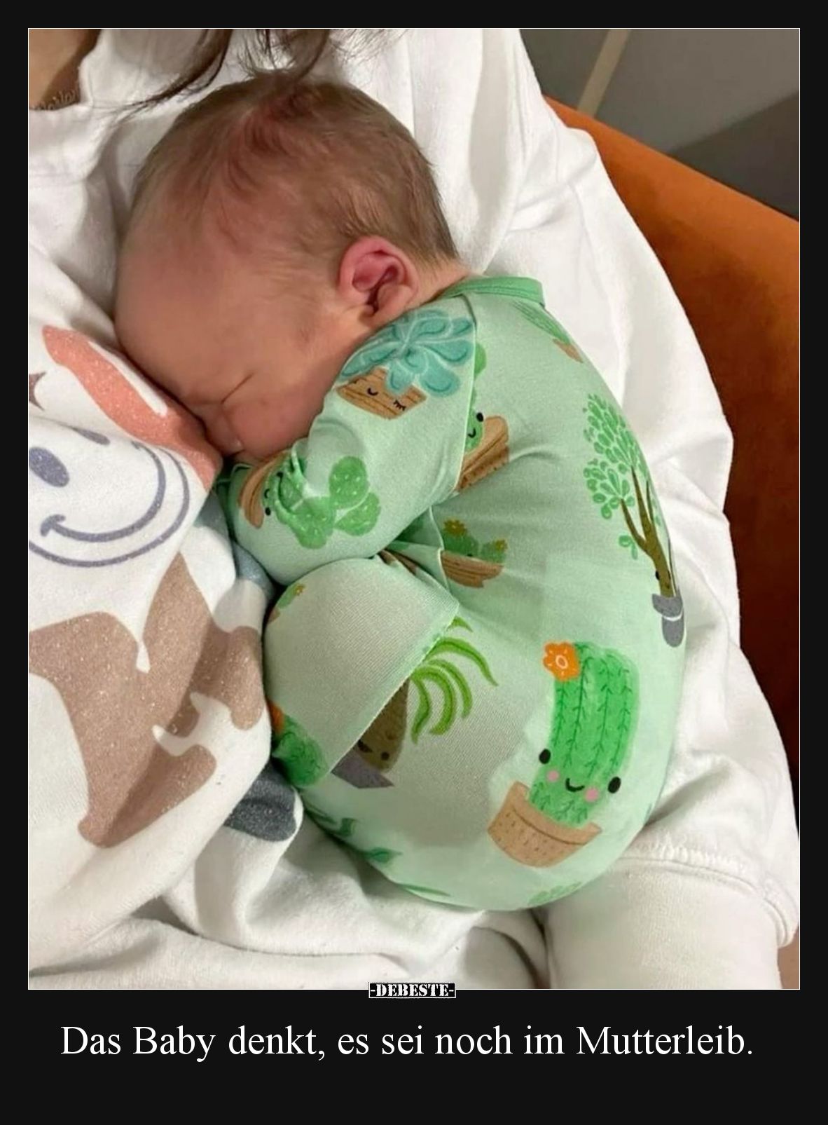 Das Baby denkt, es sei noch im Mutterleib... - Lustige Bilder | DEBESTE.de