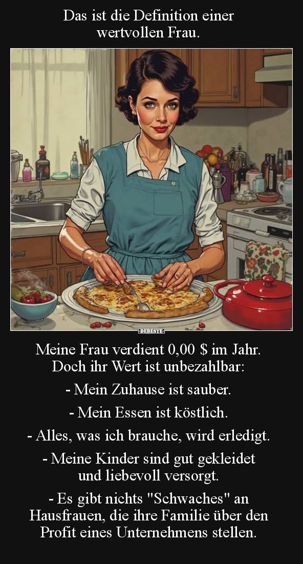 Frau, Doch, Zuhause, Essen