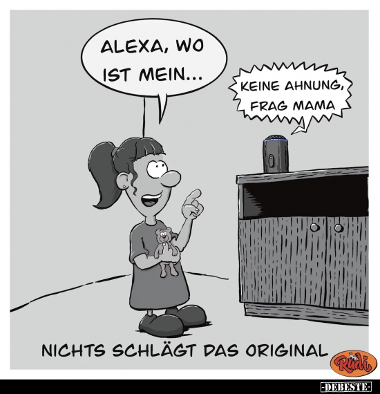 Alexa, wo ist mein... - Lustige Bilder | DEBESTE.de