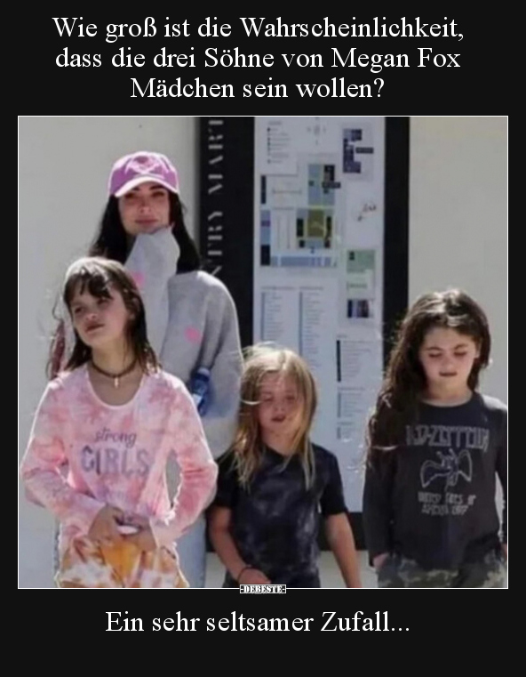 Wie groß ist die Wahrscheinlichkeit, dass die drei Söhne.. - Lustige Bilder | DEBESTE.de