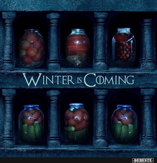 Winter is coming..