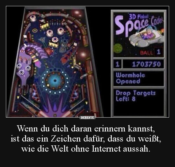 Wenn du dich daran erinnern kannst, ist das ein Zeichen..