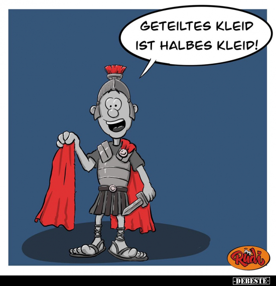 Geteiltes Kleid ist halbes Kleid!.. - Lustige Bilder | DEBESTE.de