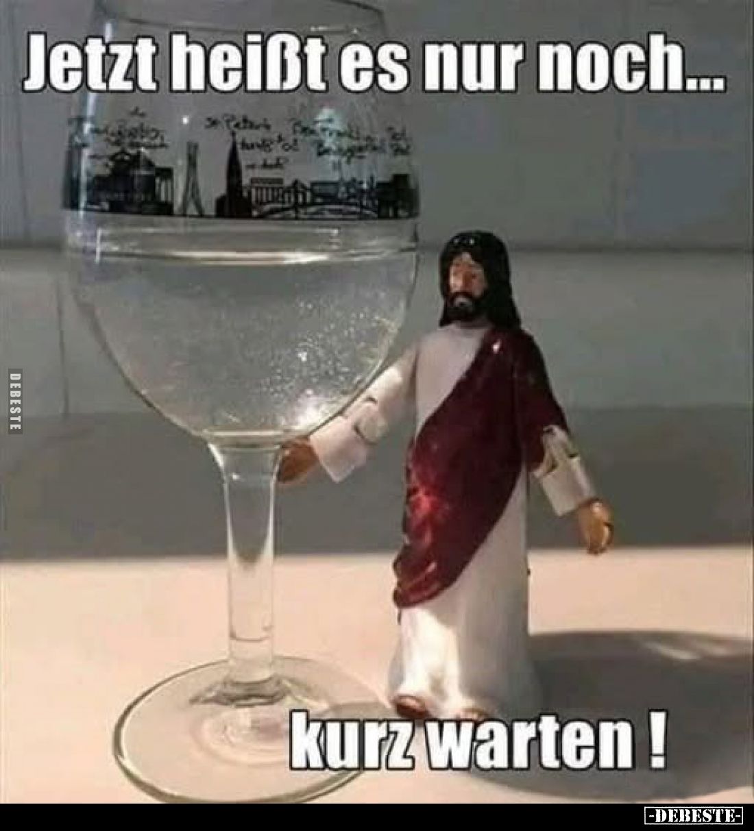 Jetzt heißt es nur noch...
kurz warten!