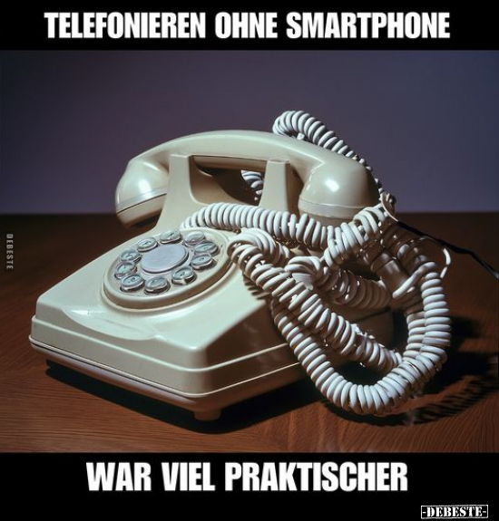 Telefonieren ohne Smartphone.. - Lustige Bilder | DEBESTE.de