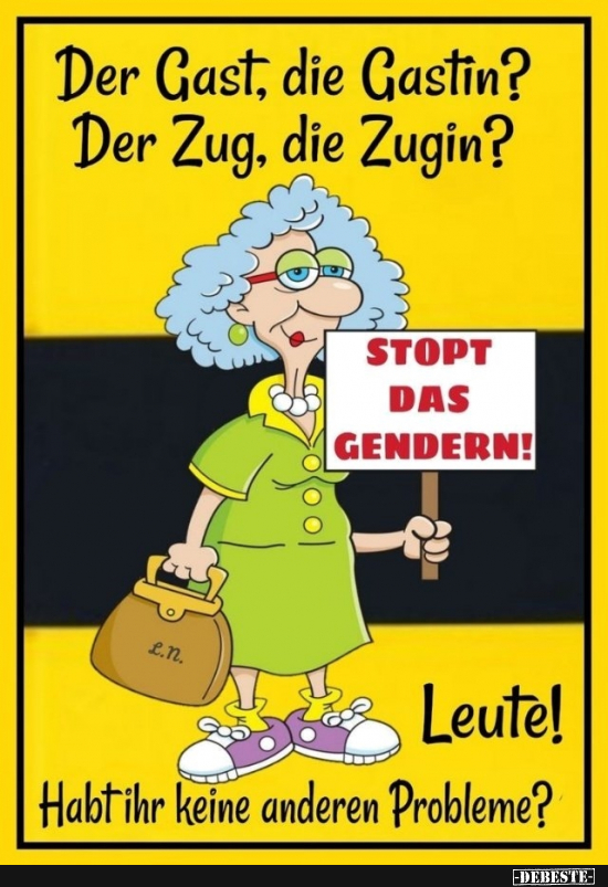 Idioten gendern, stoppt diesen Irrsinn - Lustige Bilder | DEBESTE.de