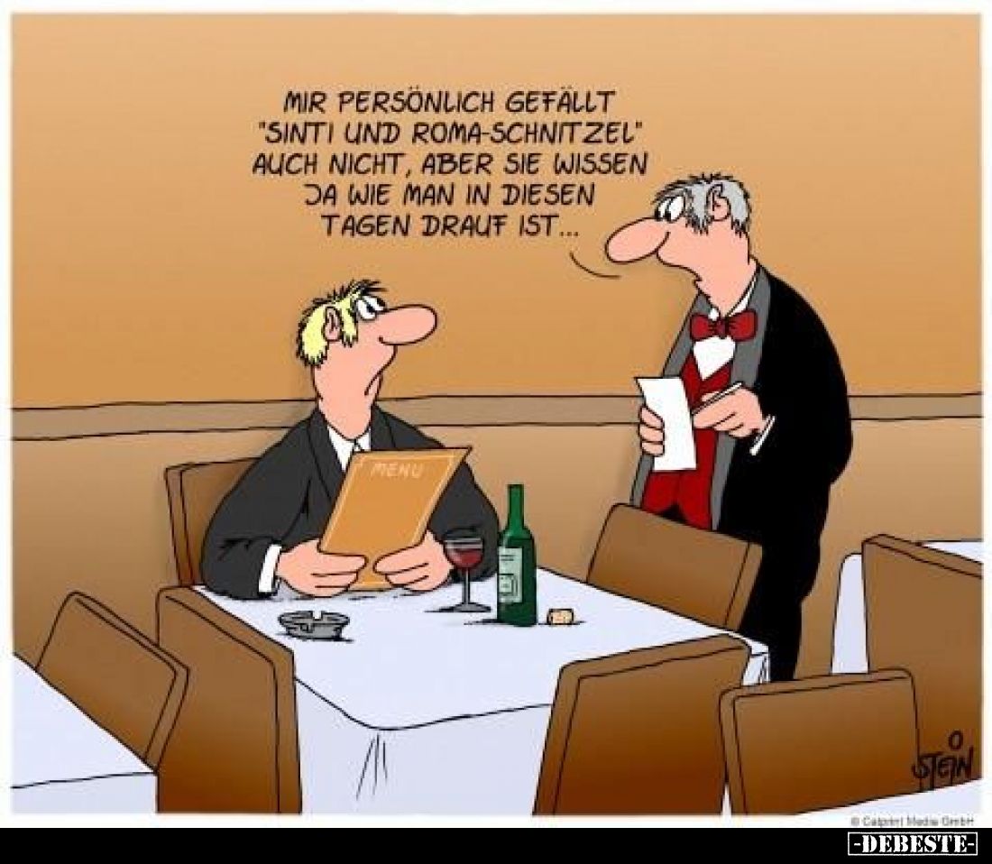 Mir persönlich gefällt "Sinti und Roma-schnitzel" auch nicht, aber Sie wissen ja wie man in diesen Tagen drauf ist....