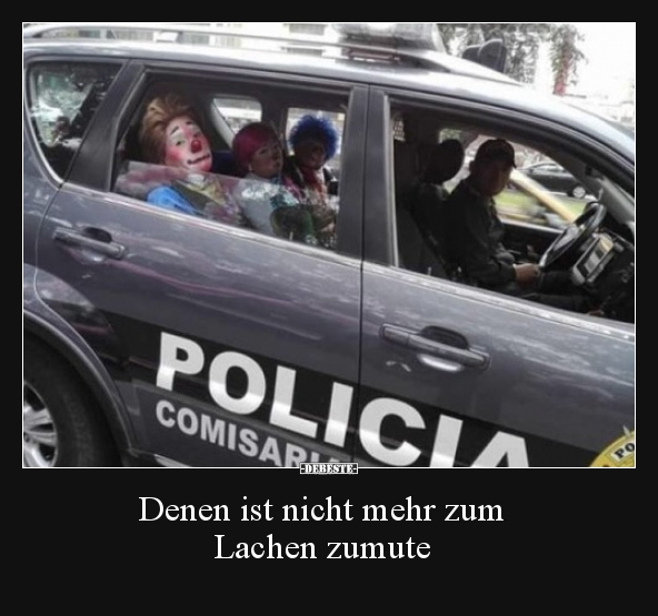 Denen ist nicht mehr zum Lachen zumute.. - Lustige Bilder | DEBESTE.de