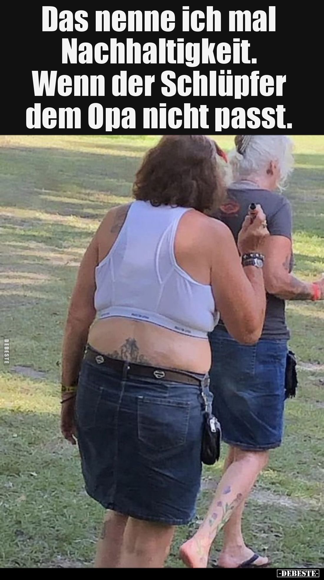 Das nenne ich mal Nachhaltigkeit... - Lustige Bilder | DEBESTE.de