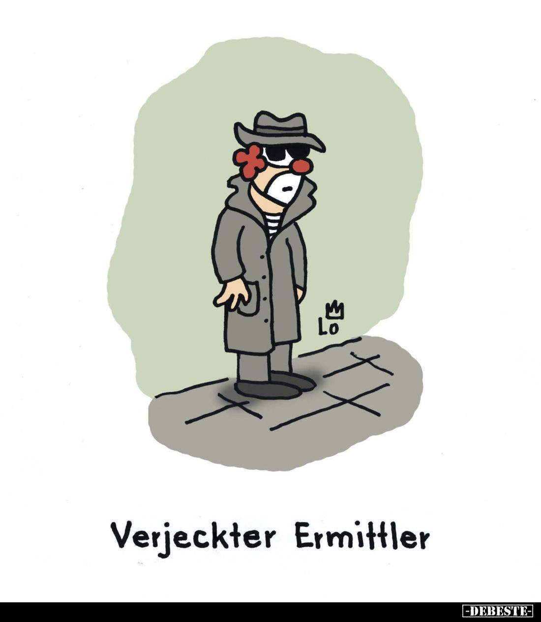 Verjeckter Ermittler.