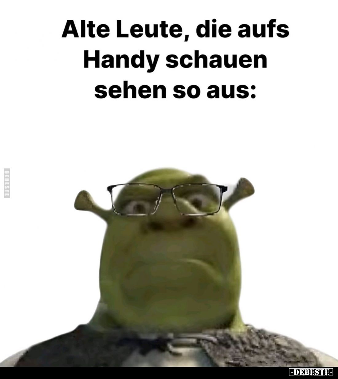 Alte Leute, die aufs Handy schauen sehen so aus.. - Lustige Bilder | DEBESTE.de