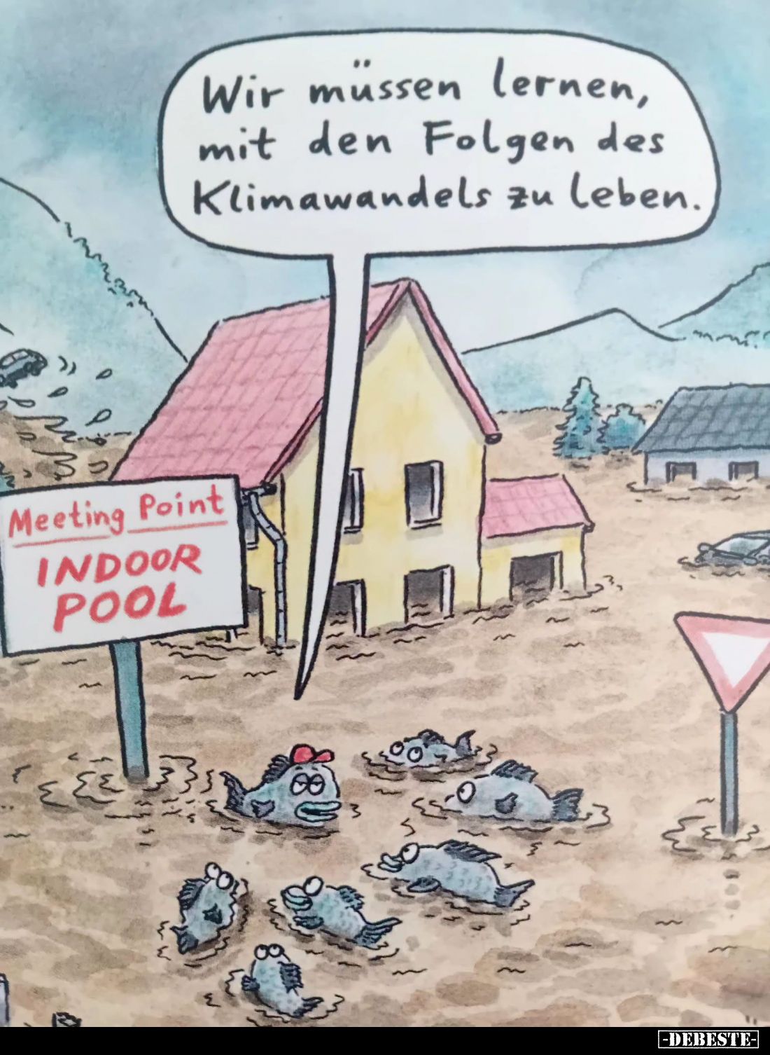 Wir müssen lernen, mit den Folgen des Klimawandels zu leben.