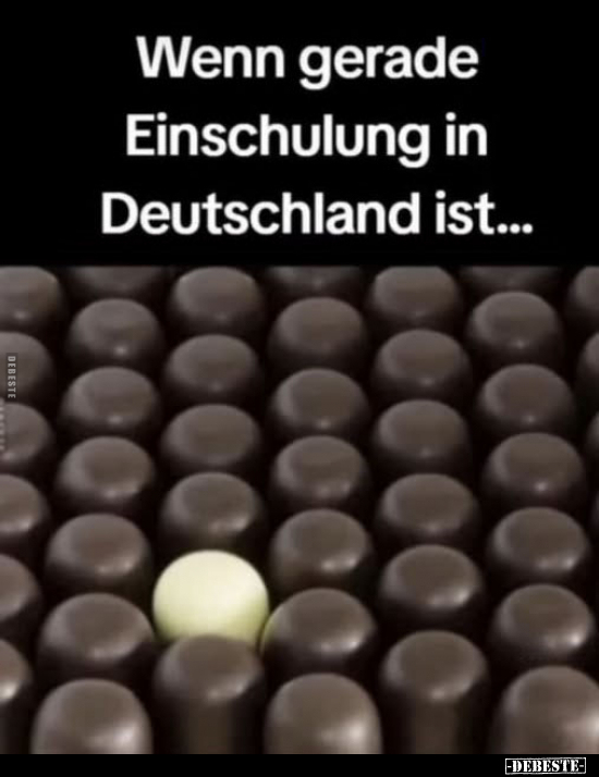 Wenn, Einschulung, Deutschland