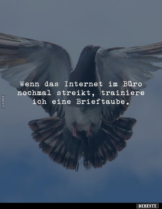 Wenn das Internet im Büro nochmal streikt, trainiere ich.. - Lustige Bilder | DEBESTE.de