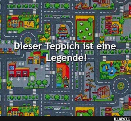  Dieser Teppich ist eine Legende! - Lustige Bilder | DEBESTE.de