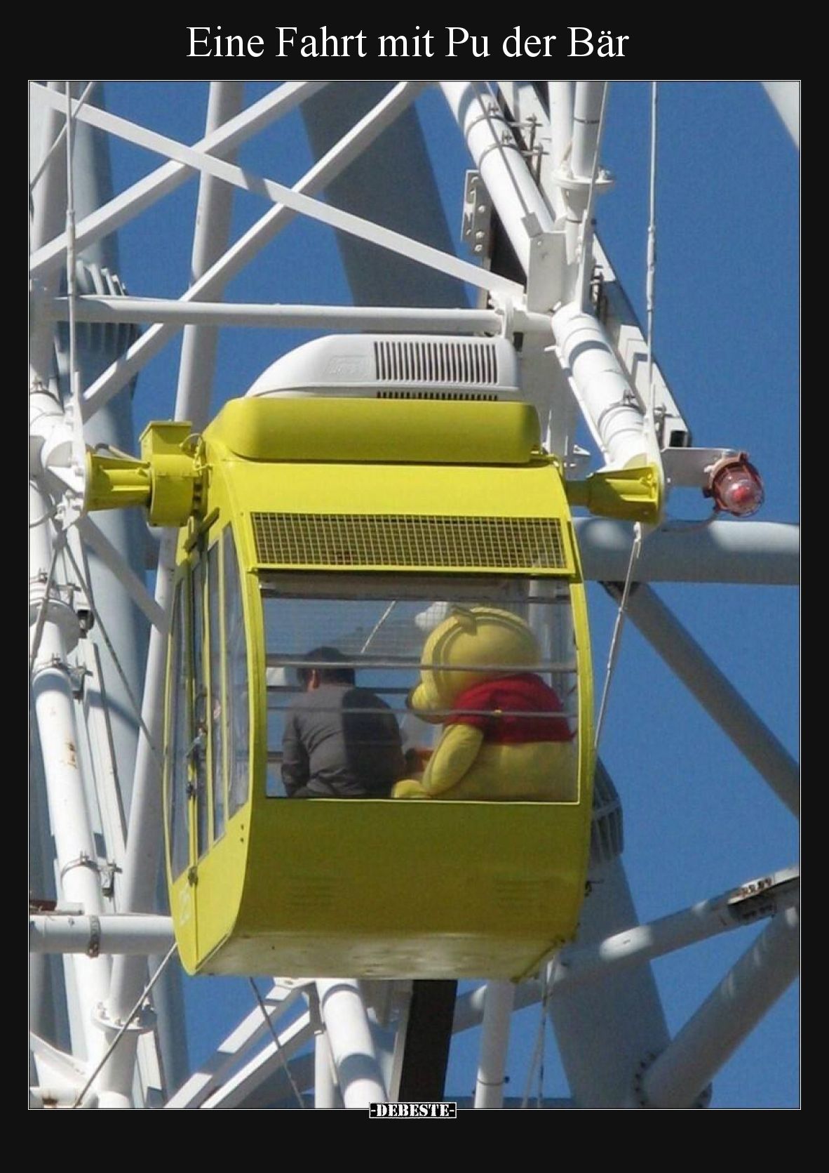 Eine Fahrt mit Pu der Bär