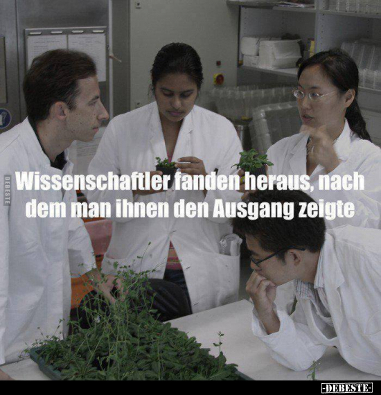 Wissenschaftler fanden heraus.. - Lustige Bilder | DEBESTE.de