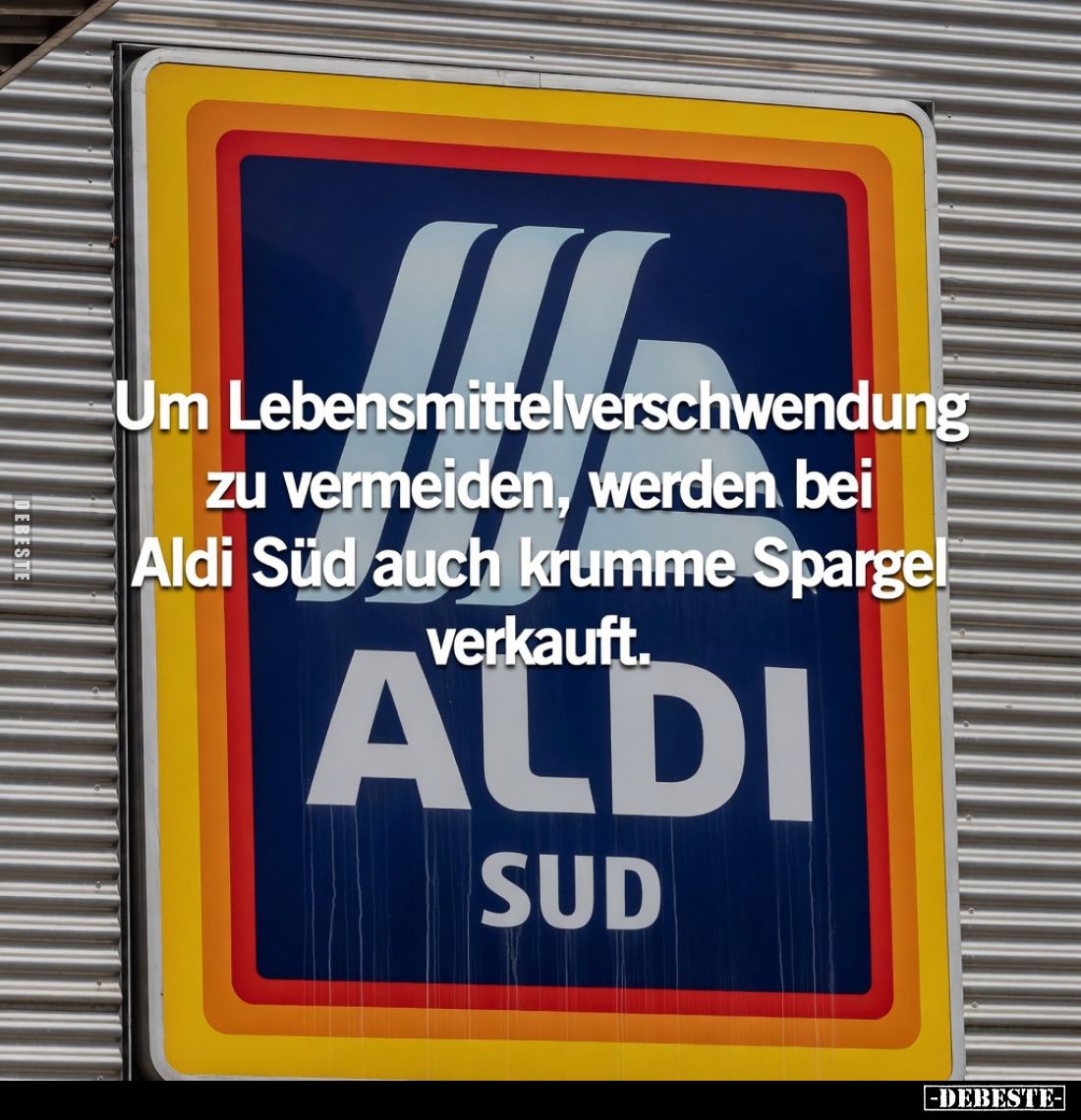 Um Lebensmittelverschwendung zu vermeiden, werden bei Aldi.. - Lustige Bilder | DEBESTE.de