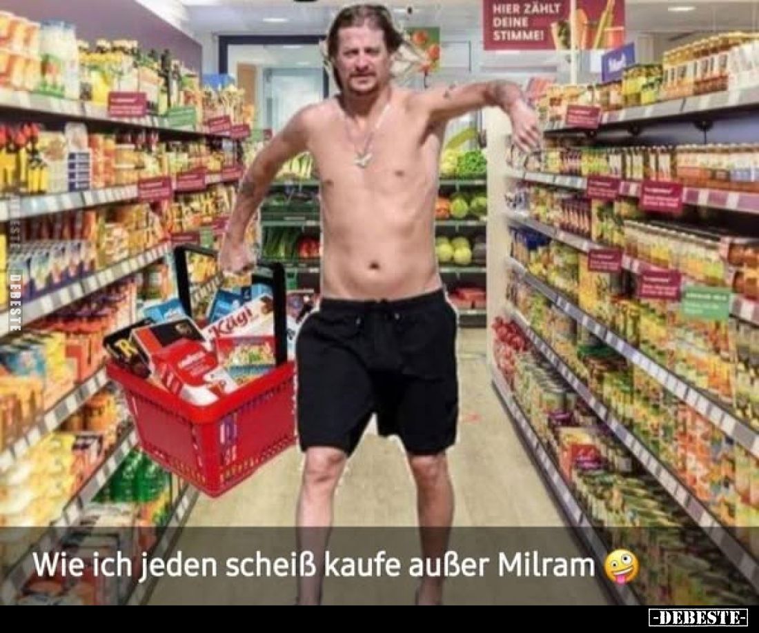 Wie ich jeden scheiß kaufe außer Milram