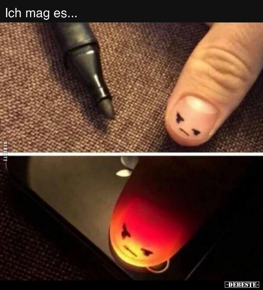 Ich mag es...