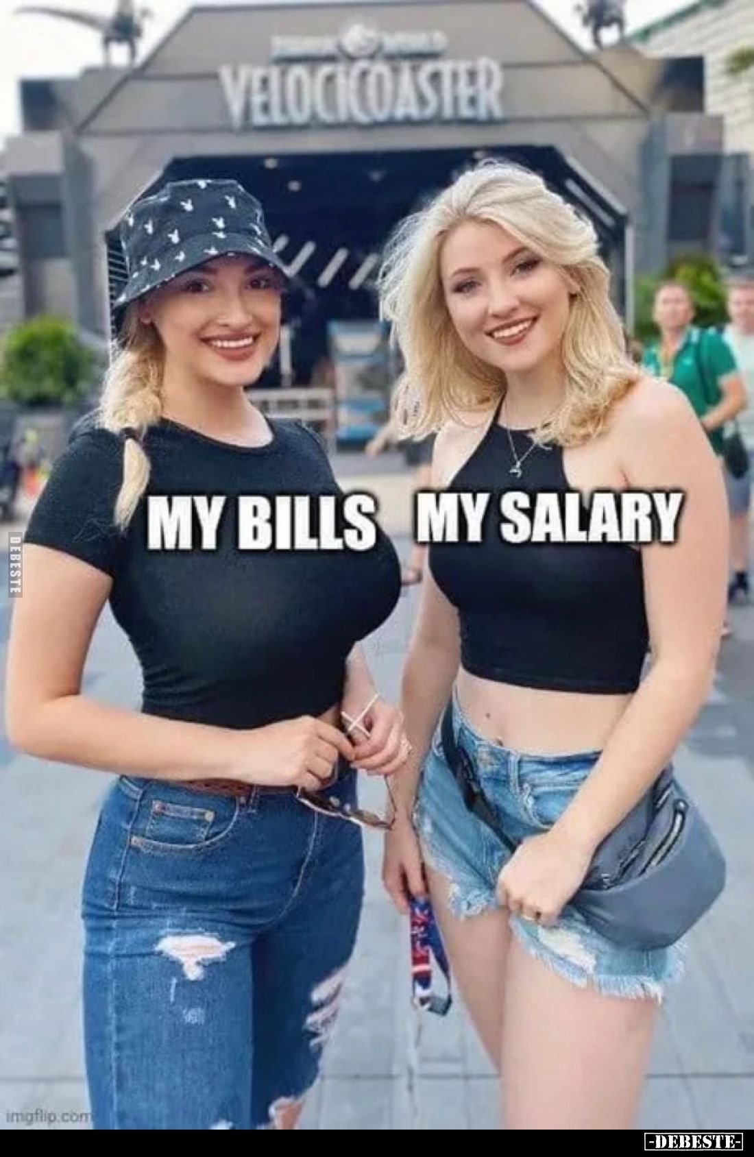 My bills and my salary.