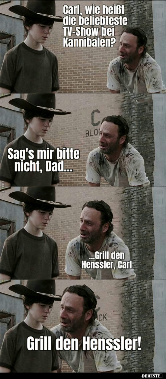 Carl, wie heißt die beliebteste TV-Show bei.. - Lustige Bilder | DEBESTE.de