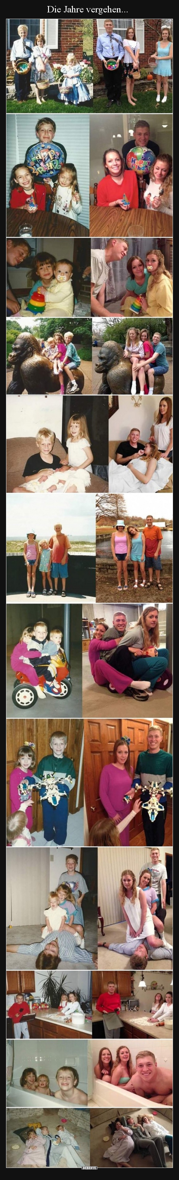 Die Jahre vergehen...