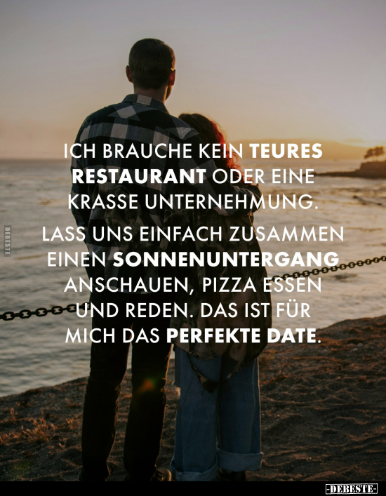 Ich brauche kein teures Restaurant oder.. - Lustige Bilder | DEBESTE.de