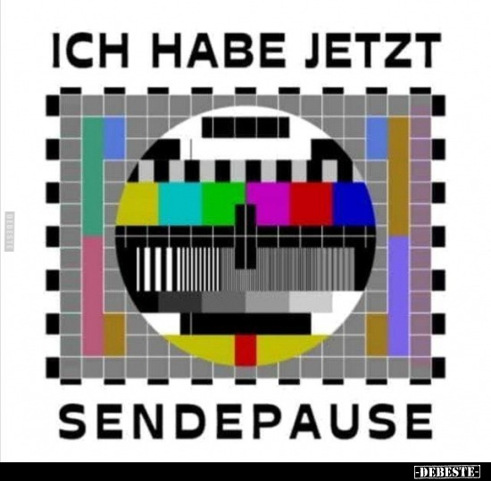 Ich habe jetzt Sendepause.. - Lustige Bilder | DEBESTE.de