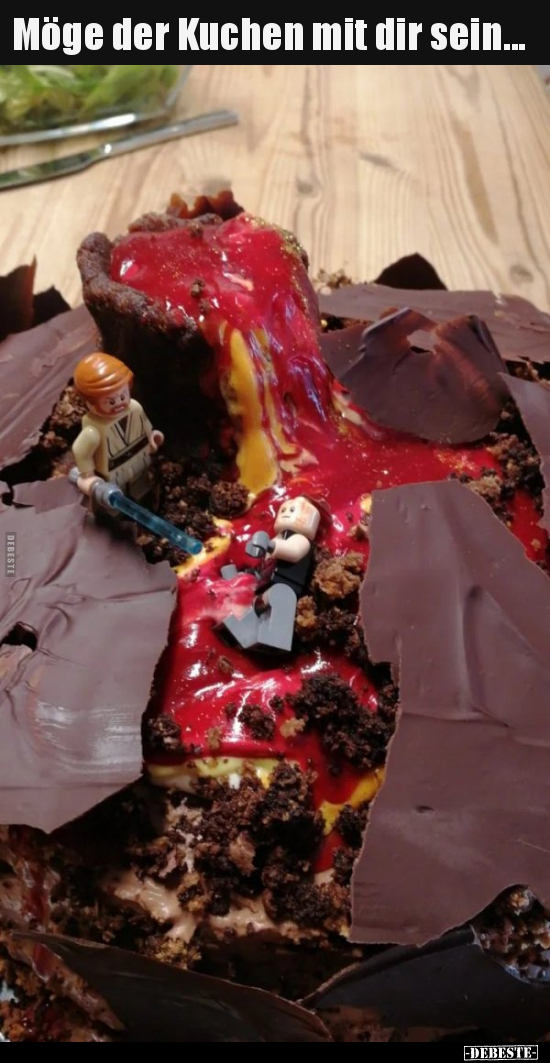 Möge der Kuchen mit dir sein... - Lustige Bilder | DEBESTE.de