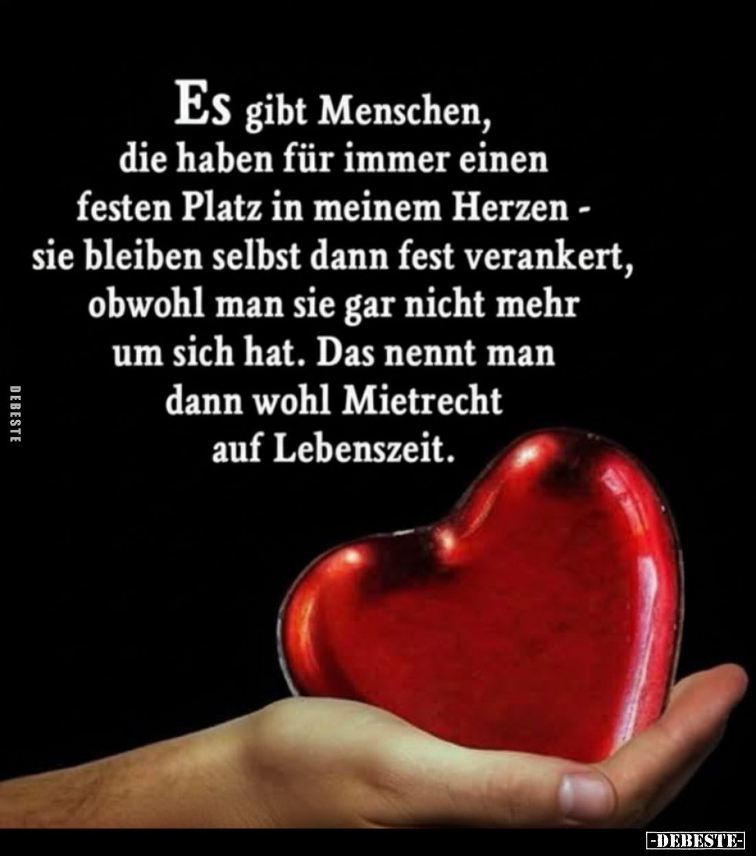 Es gibt Menschen, die haben für immer einen festen Platz in meinem Herzen -sie bleiben selbst dann fest verankert, obwohl man...
