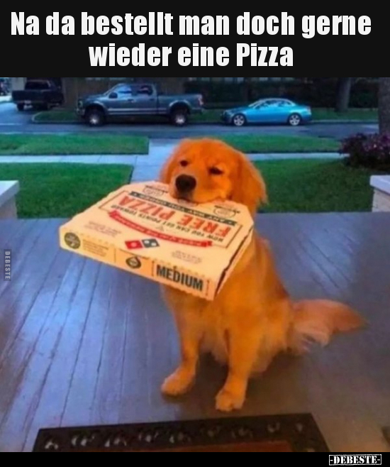 Na da bestellt man doch gerne wieder eine Pizza.. - Lustige Bilder | DEBESTE.de